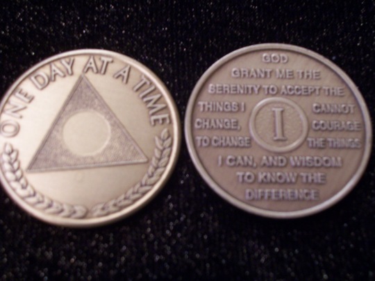 alanon 1 year bronze coin